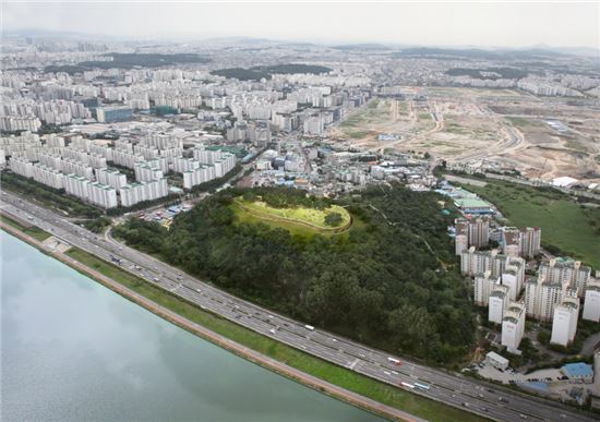 가양동 궁산 일대 양천고성지 복원 시작