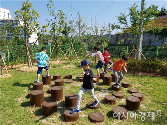 보듬이나눔이 보성어린이집  ‘녹색 나눔숲’  조성