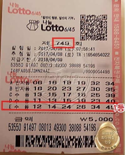 로또 1등 당첨자 후기 보니? “늦었다고 생각했을 때…”