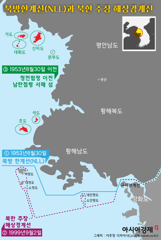 [NLL 딜레마]②서해 평양 앞바다 섬, 모두 우리 땅이었다?
