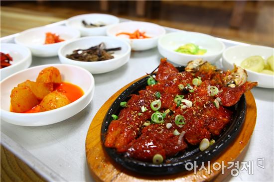 [한국 오는 평창올림픽 성화④]곤드레나물밥·초당두부·황태구이...입도 눈도 즐겁네