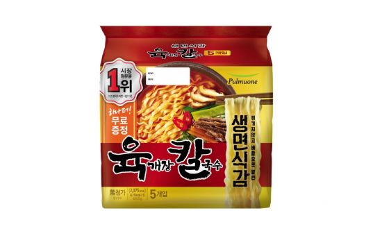 풀무원 ‘생면식감 육개장칼국수’, 칼국수 라면 중 판매 1위