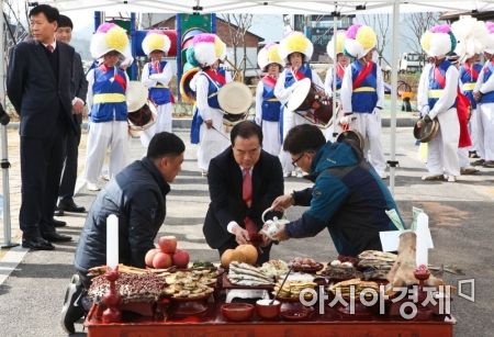 법성포, 2018 곡우사리 영광굴비축제 성공기원 고사