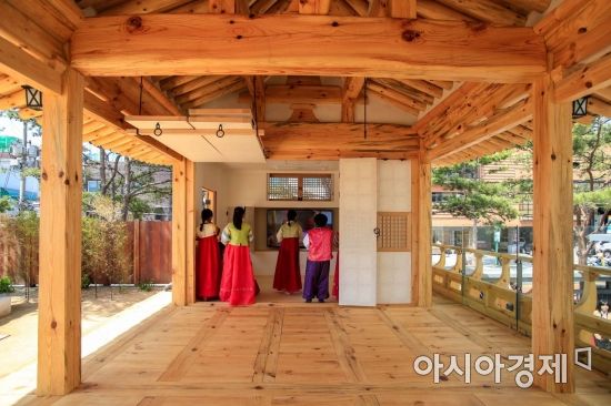 [포토] 서울재동초등학교 한옥교실 취운정