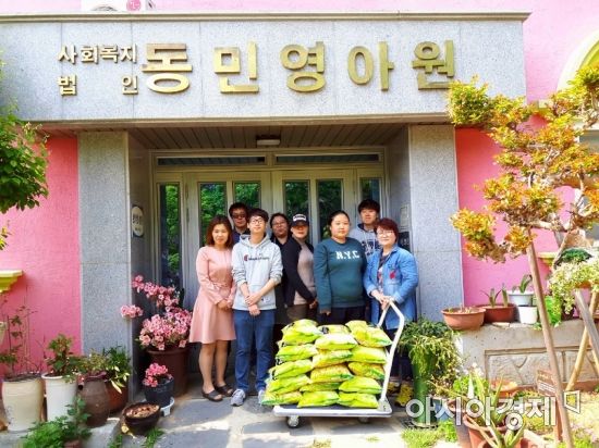 목포시 사회적기업협의회, 합동 봉사 실시