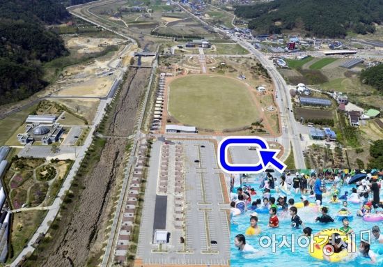 정읍시, 내장산문화광장에 물놀이 시설 운영