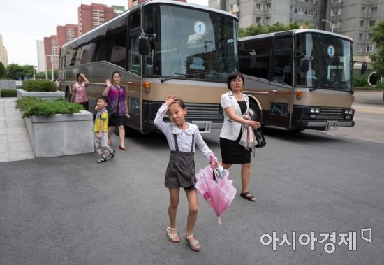 [포토]평양의 일상 풍경