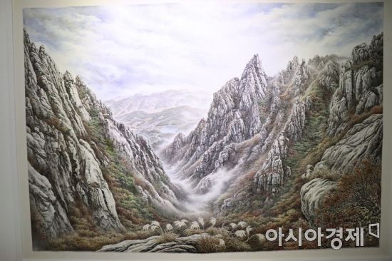 진도 운림산방 수묵 향연에 관람객 북적