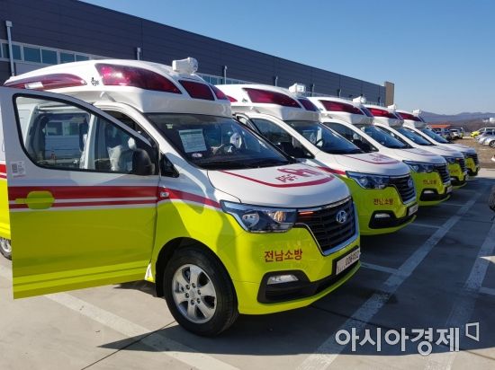 전남소방, 환자 이송 최적화된 특수구급차 31대 교체·보강