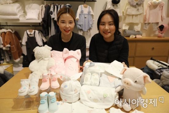 롯데백화점 광주점 기해년 출산용품 ‘돼지’ 모양 인기