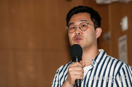 [포토]강연하는 노성산 샌드박스네트워크 플랫폼리드