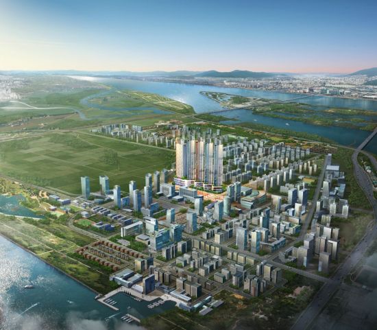 삼정그린코아더베스트 아파트 투시도