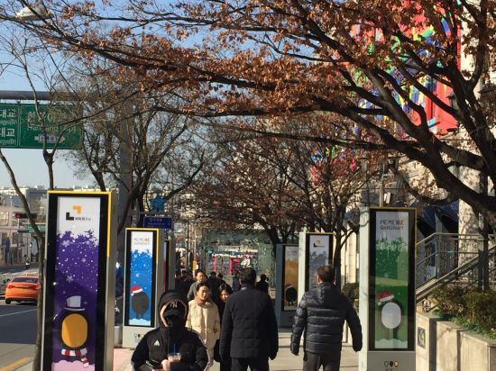 강남구 신사동·압구정동 미디어 공공조형물 설치