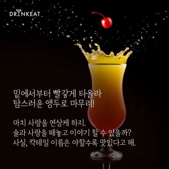 [드링킷] 썸남썸녀의 칵테일, 섹스 온더 비치