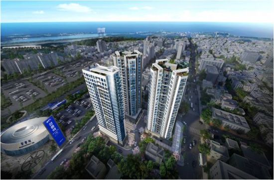 동도센트리움 아파트 투시도