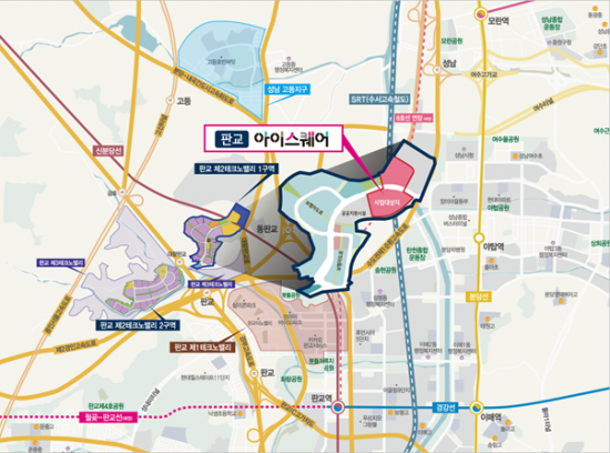 제2테크노밸리의 첫 자리, ‘판교 아이스퀘어’ 23일 분양 홍보관 오픈