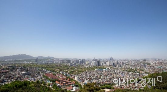 [포토]구름 한 점 없는 맑은 하늘