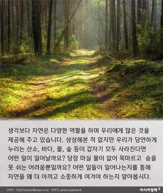 [카드뉴스](환경의날 특집) 당연히 있어야 할 00가 내일 사라진다면?