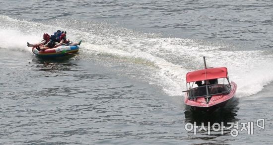 [포토]더위엔 역시 수상레저