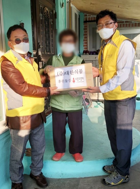 ㈜대한식품, 나주시에 누룽지 100박스 기부