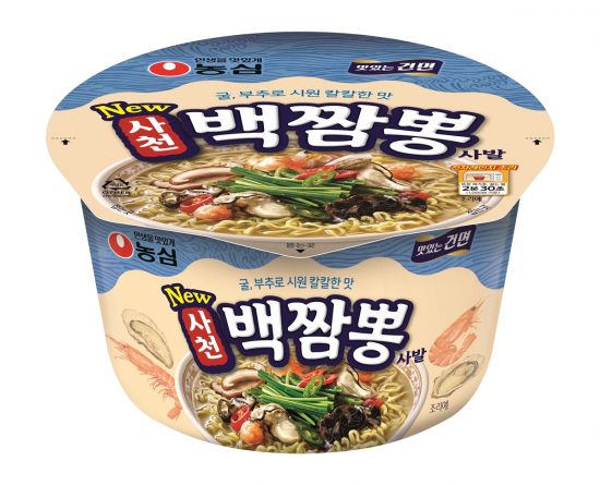 용기면으로 더 간편해졌다 농심, 사천백짬뽕사발 출시