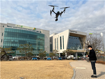 경기도, 드론 이용해 다양한 정책지원으로 22억 절감