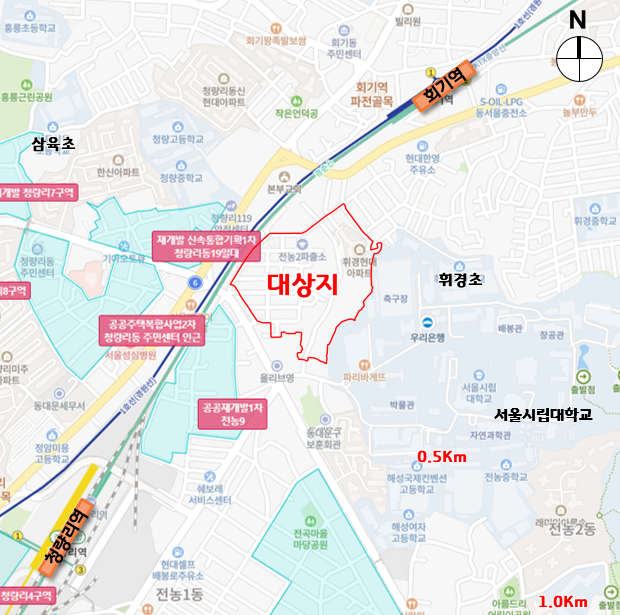 서울시, 전농동·성북동·망원동 신속통합 재개발 후보지 선정