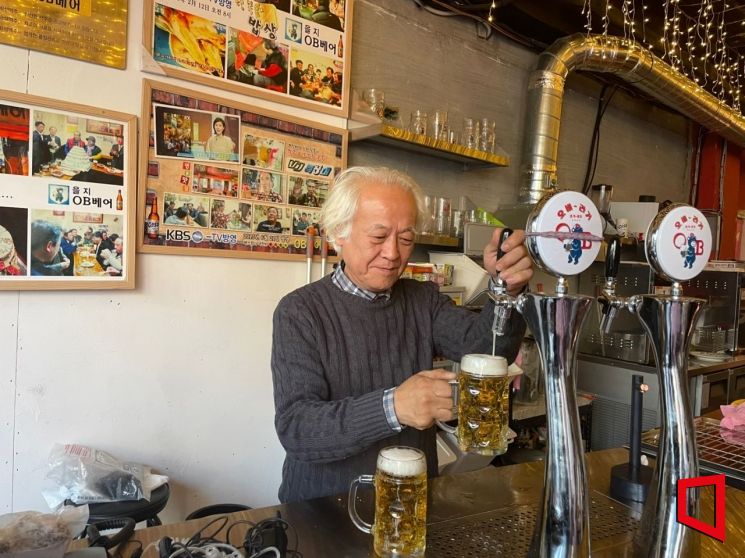 6000원 노가리에 시원한 생맥주 한잔…힙지로에 돌아온 터줏대감[을지로터리]