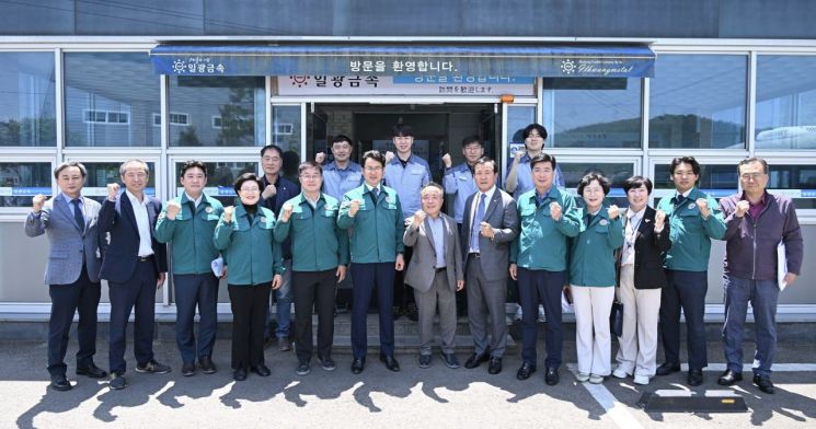 진주시의회, 지역업체 방문 경영 애로사항 청취