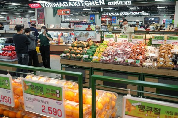 롯데마트, 도곡점 그랑그로서리 1호 매장…먹거리 고민 해결
