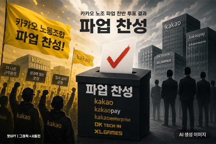 카카오도 파업 우려 현실화…5개 법인 파업투표 가결(종합)