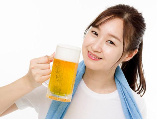 운동 후 시원한 맥주 한잔은 OK?