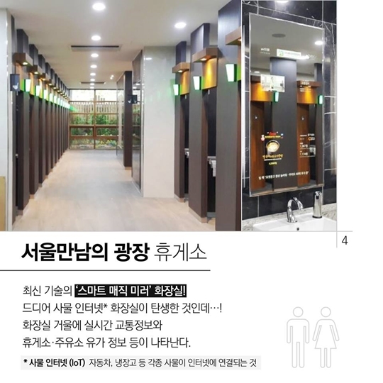 “고속도로 휴게소 맞아?”…명품 화장실 BEST 5