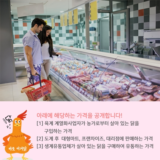 ‘아는 것이 힘이닭!’…닭고기 유통가격 공개