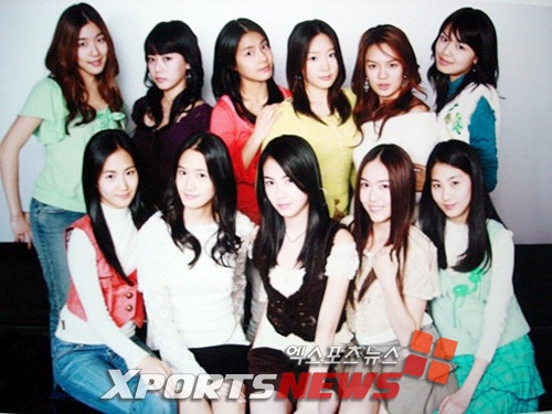 소녀시대, 데뷔전 사진 화제…풋풋하네