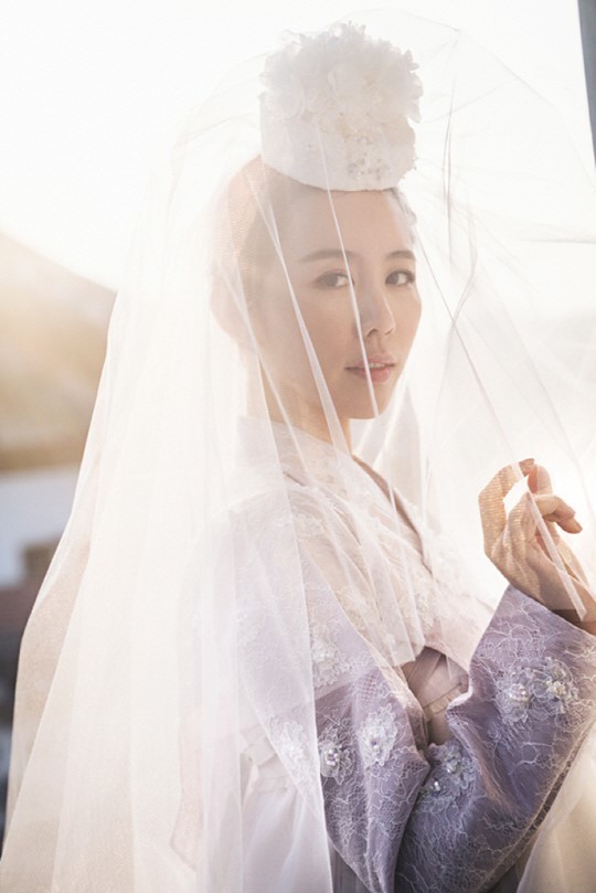 손요 한복 웨딩드레스 화보 공개 한 폭의 동양화