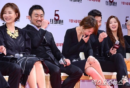 더 파이브 웃음이 넘치는 최고의 팀웍[포토]