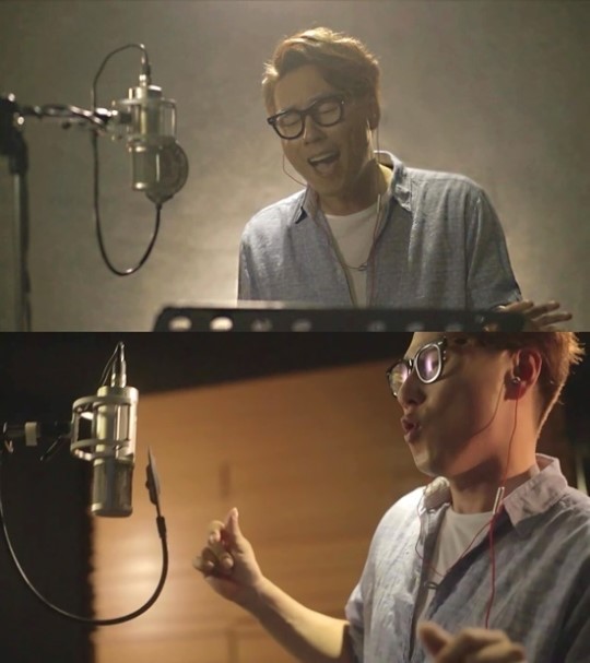 윤종신, 두 번째 팥빙수 노래 눈송이 빙수 녹음 현장