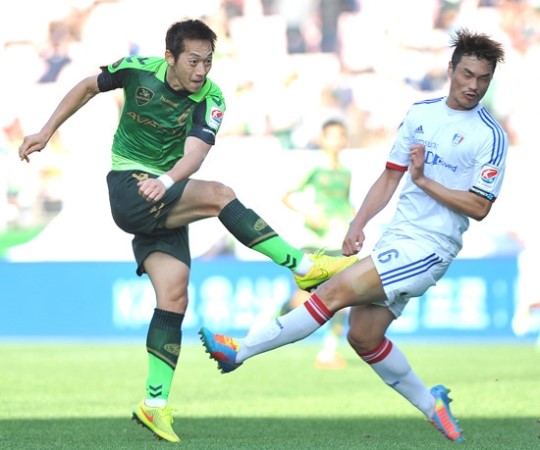 김남일 결승골 전북, 수원에 1-0 승리…10점 차 선두