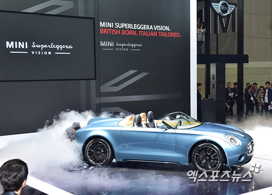 (2015서울모터쇼) 모습을 드러낸 BMW 미니 슈퍼레제라 비전[포토]