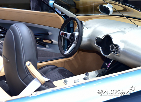 (2015서울모터쇼) BMW 미니 슈퍼레제라 세련된 실내[포토]