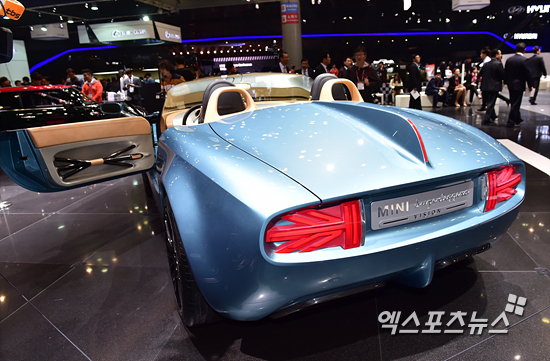 (2015서울모터쇼) BMW 미니 슈퍼레제라 비젼 우람한 뒤태[포토]