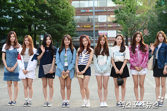 구구단 아침 밝히는 소녀들[포토]