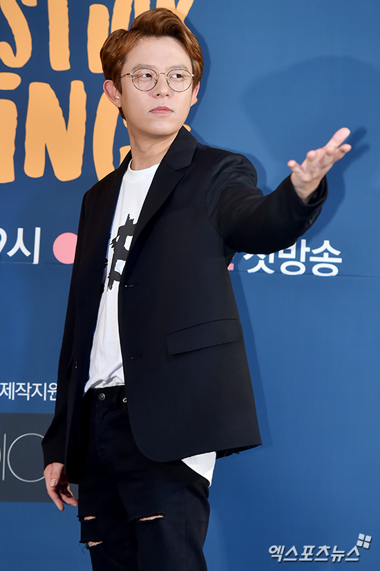 토니안 H.O.T. 포즈로, 희준이에게 축복을[포토]