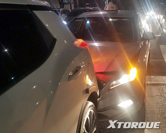 [단독] 쌍용차 티볼리 긴급제동시스템 오작동 추돌사고로 3명 부상