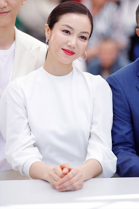 [엑s in 칸:악녀] 김옥빈 순백의 미소 [포토] 