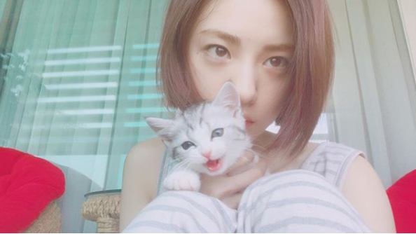 애프터스쿨 나나, 한껏 물오른 단발머리 미모 과시