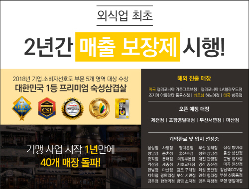 요즘 뜨는 유망 프랜차이즈 창업 아이템 숙달돼지, 국내 및 해외 체인점까지 성공 사례 이끌어