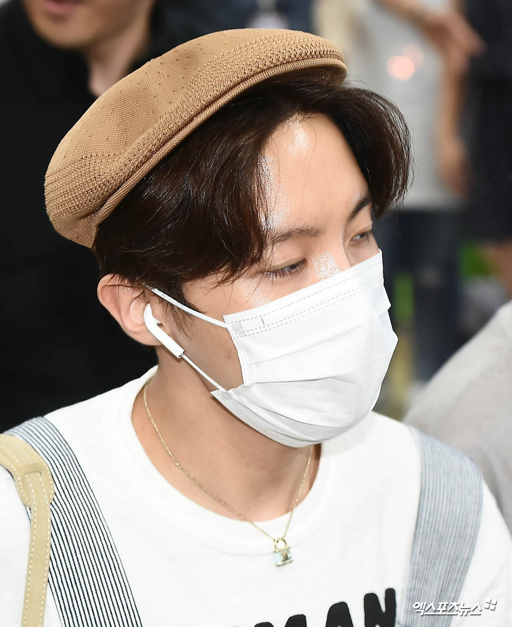 방탄소년단 제이홉 비단결같은 속눈썹[엑s HD포토]