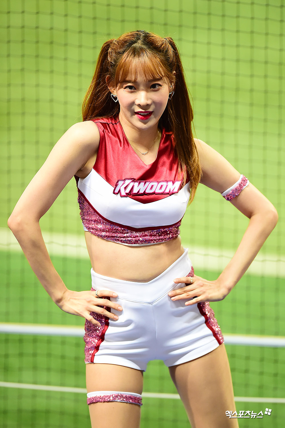 치어리더 김한나 깜찍한 헤어스타일[엑s HD포토]